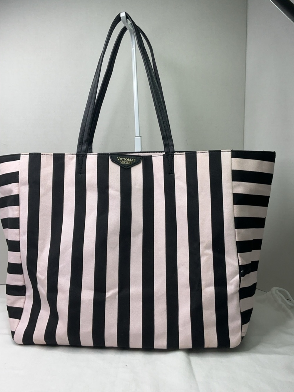 Victoria's Secret striped tote bag